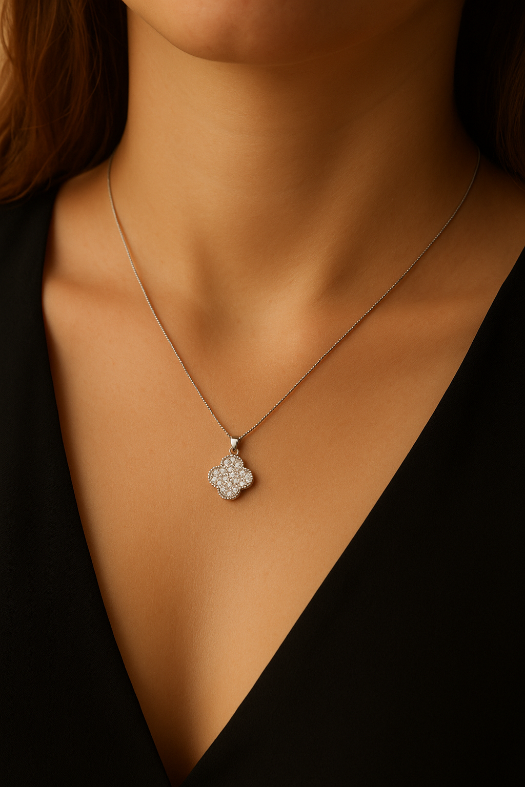 Collana Four-Ceaf clover