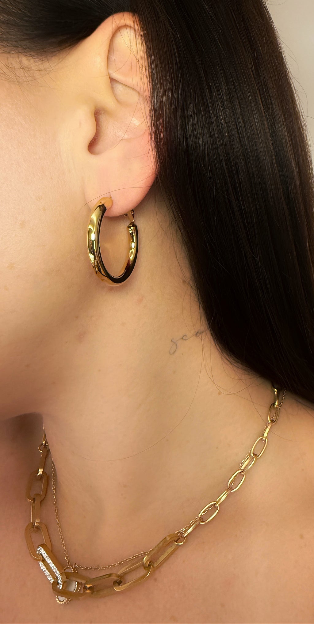 Orecchini Hoops Medi