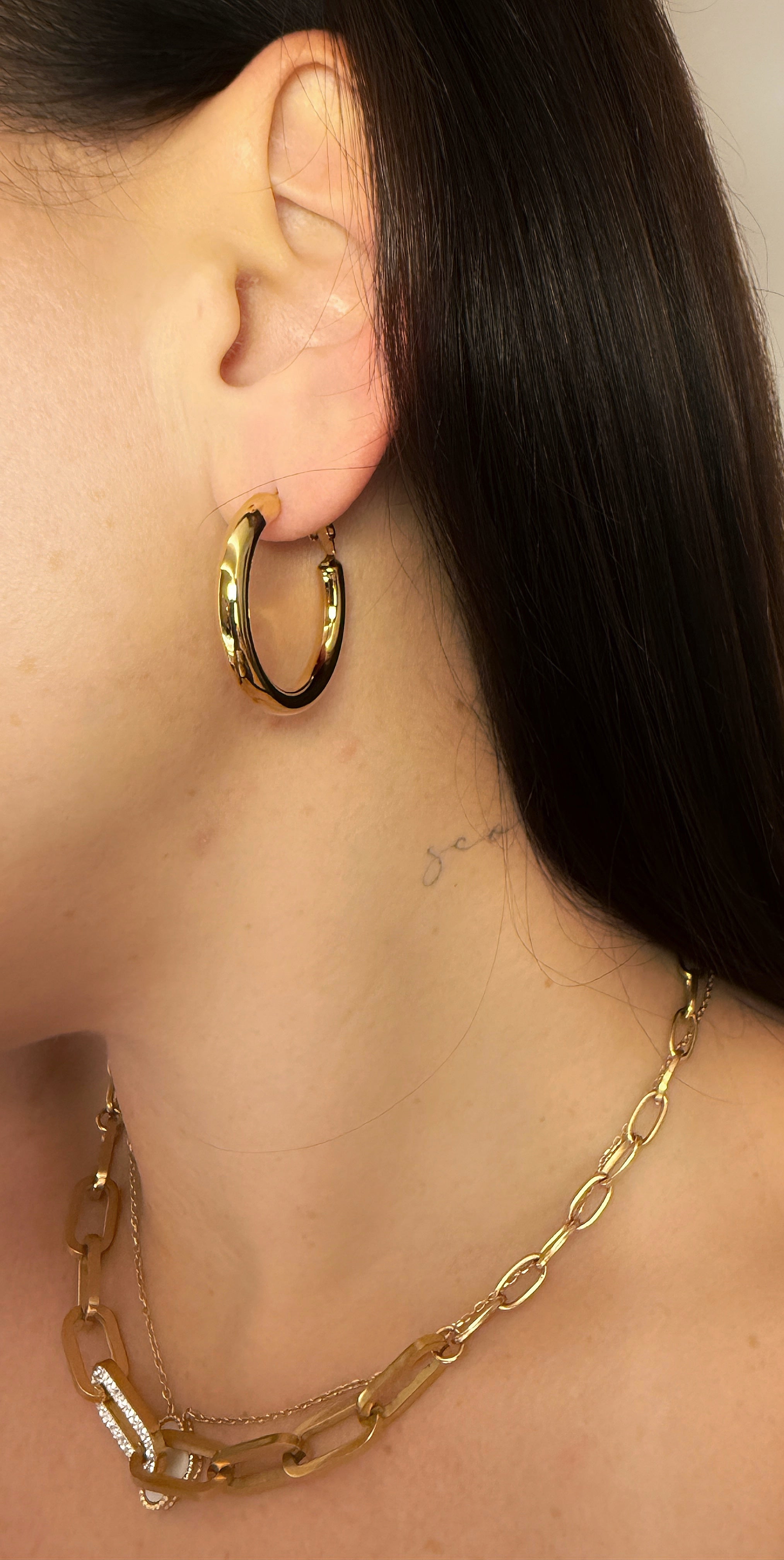 Orecchini Hoops Medi