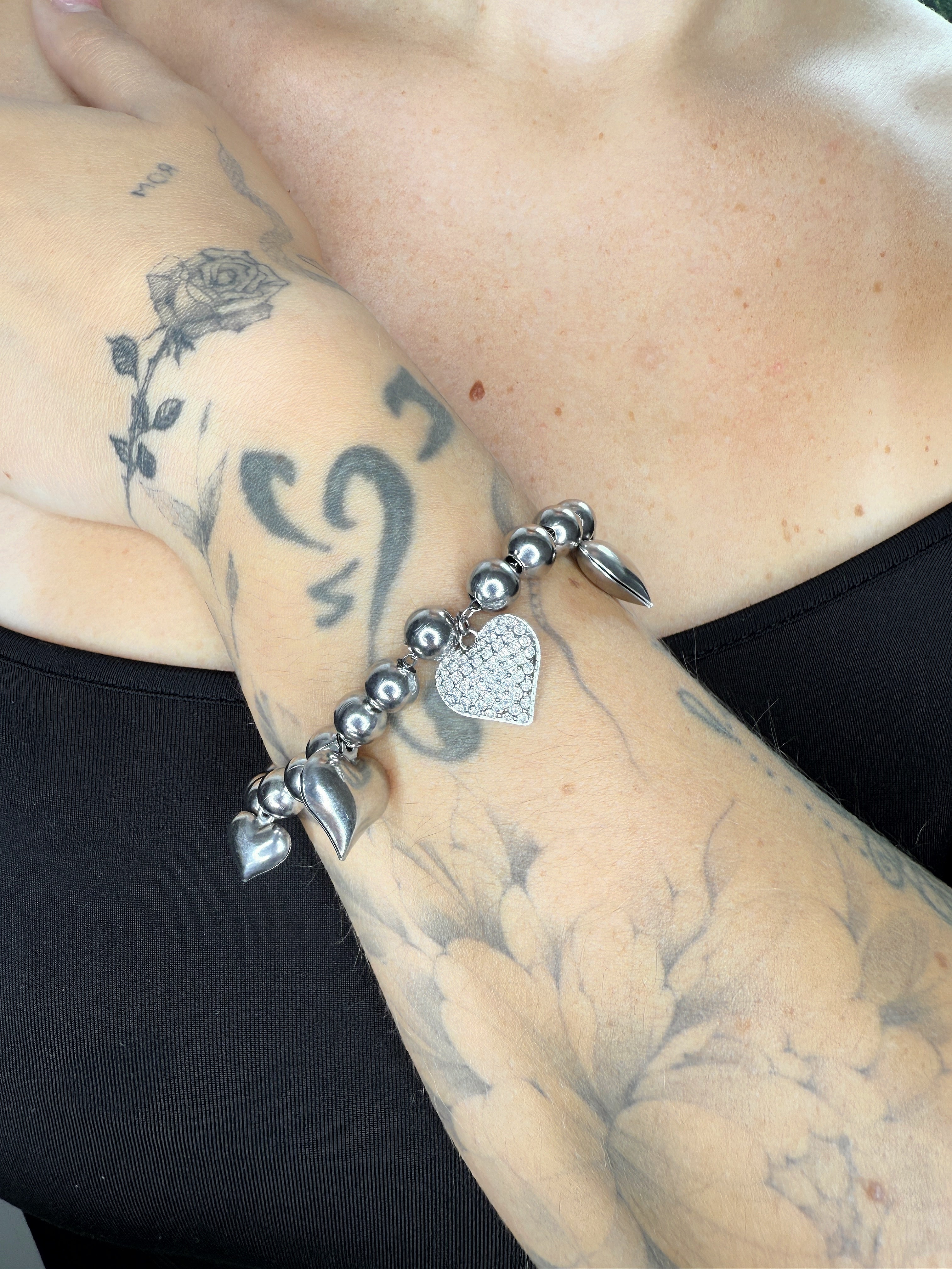 Bracciale Cuore Sonaglio