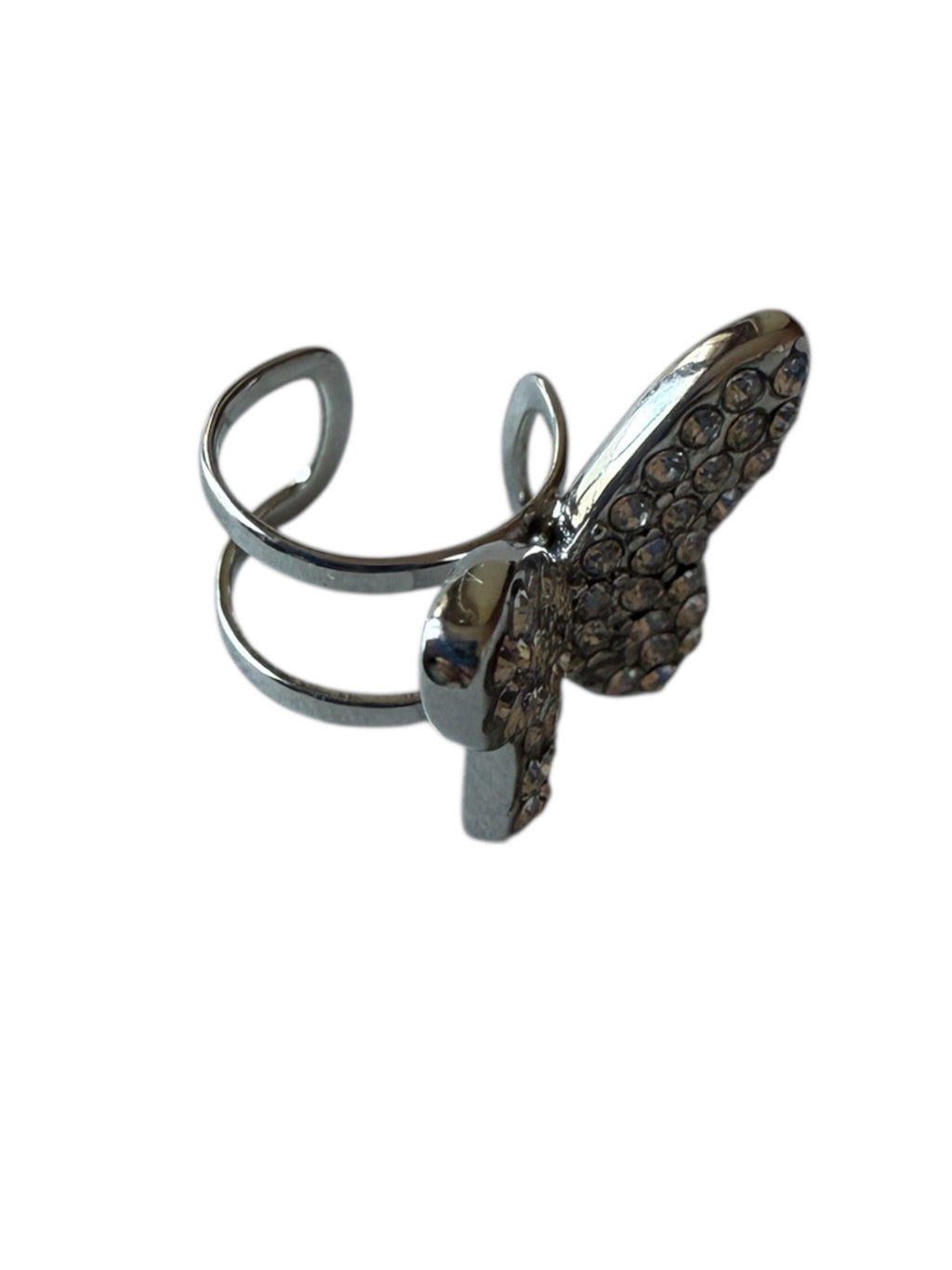 Cuff Farfalla Zirconi