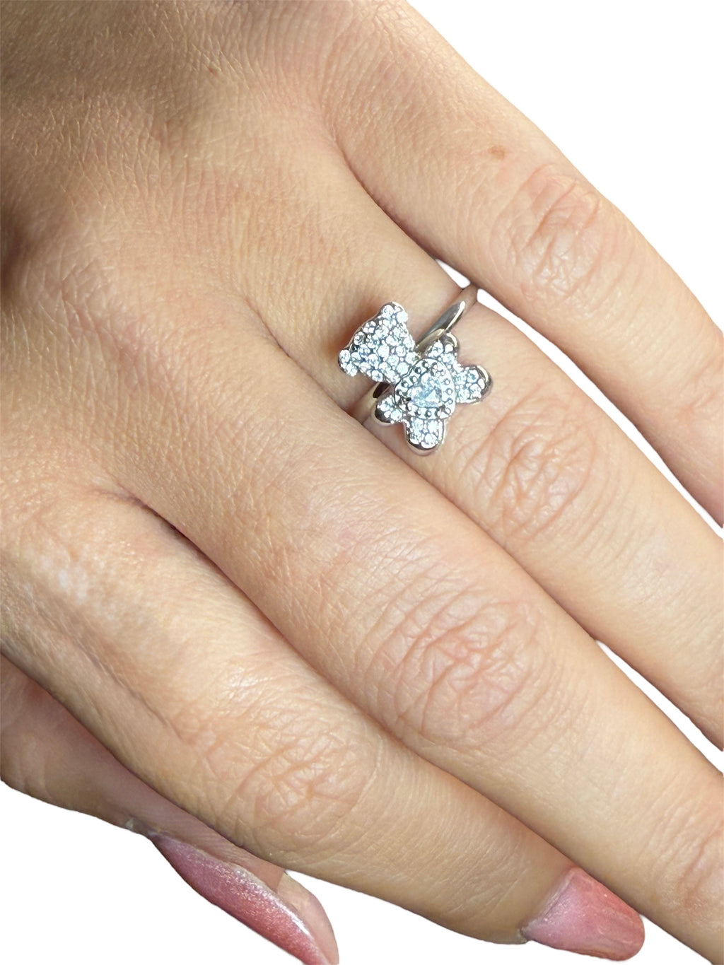 Anello Teddy Zirconi