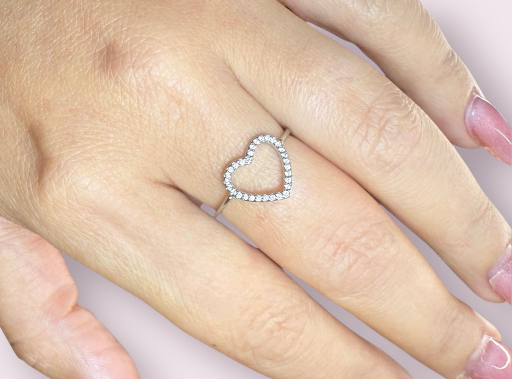 Anello Cuore Luce