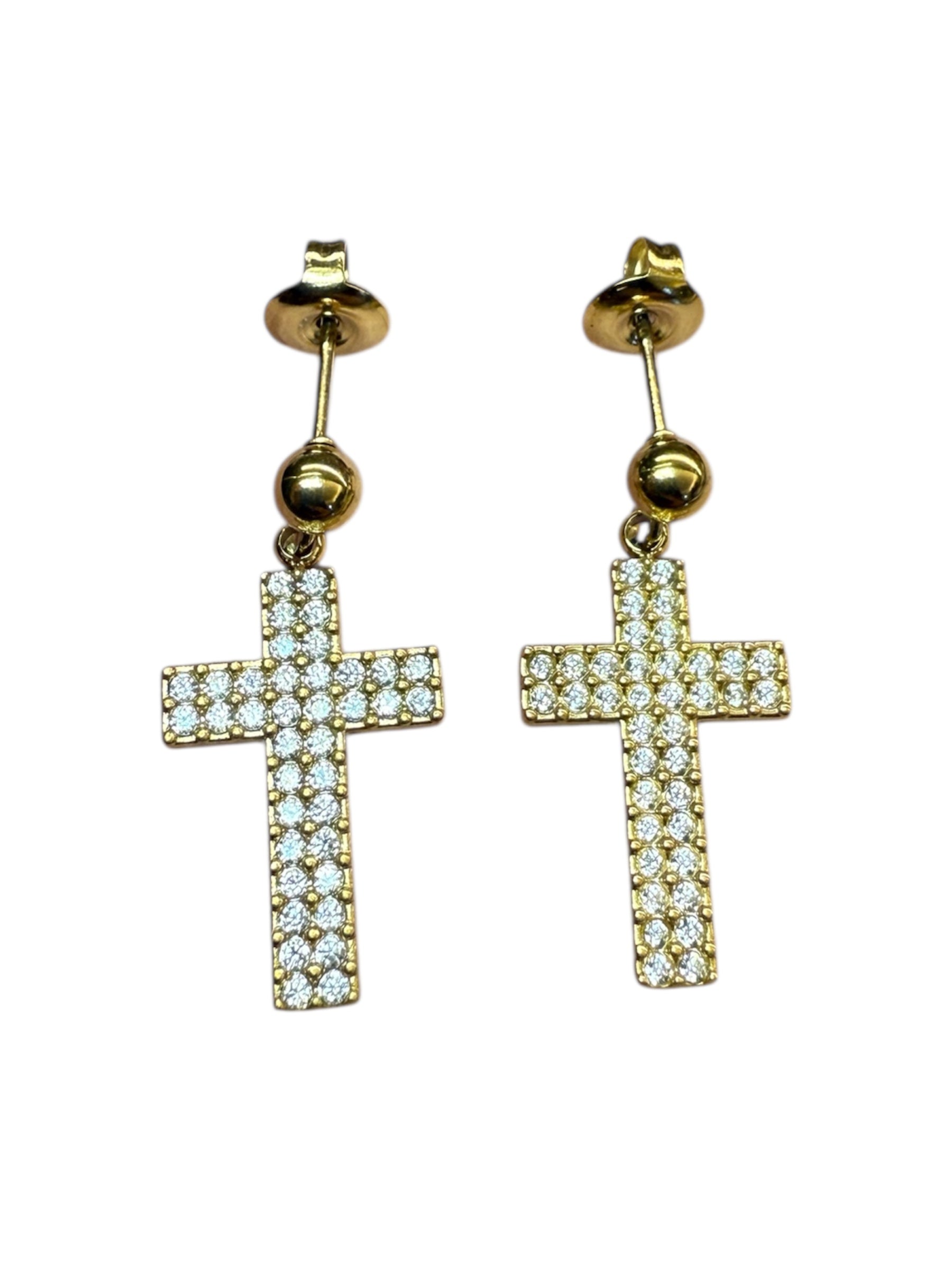 Orecchini Croci Zirconi