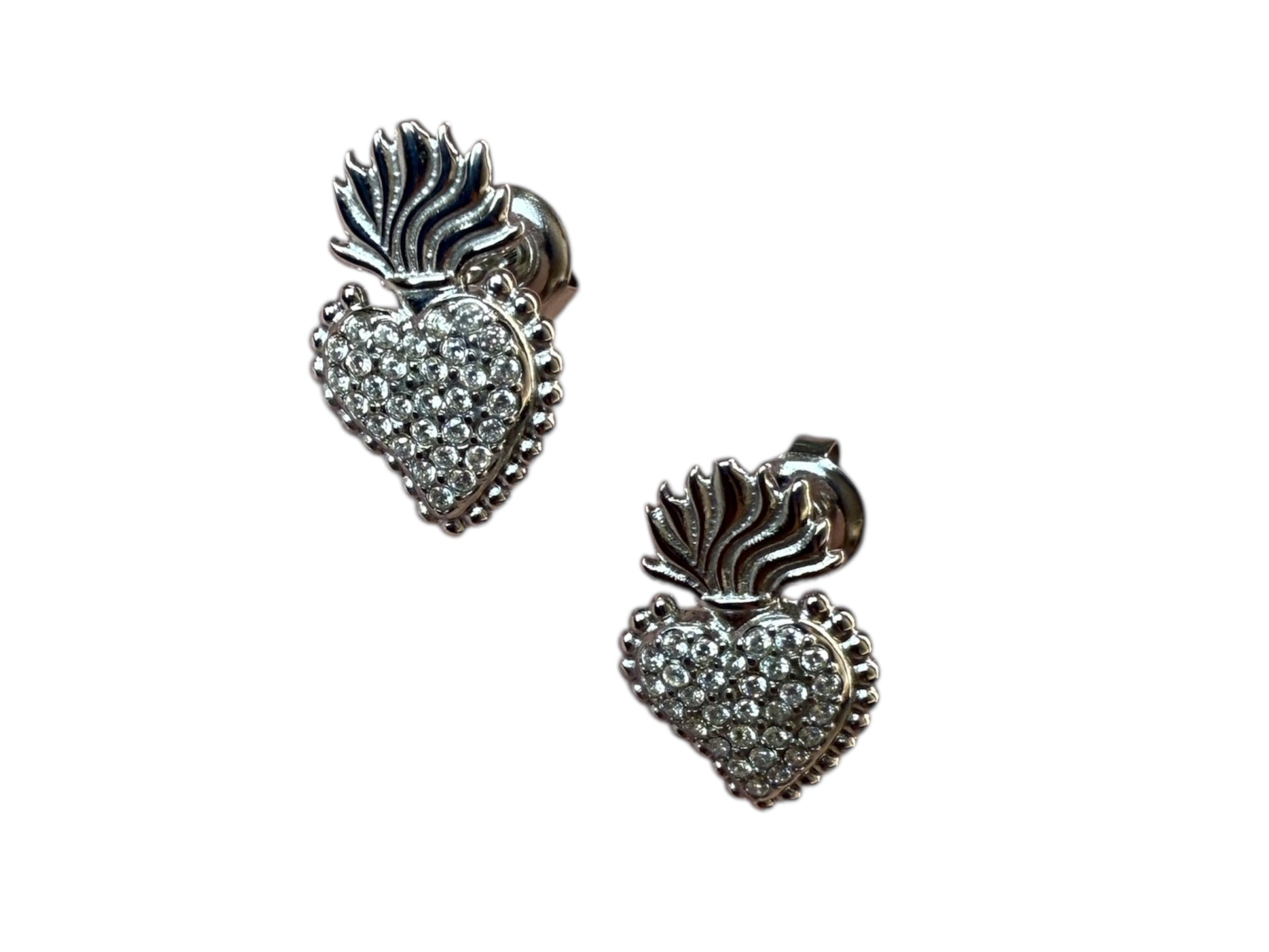 Orecchini Cuore Sacro