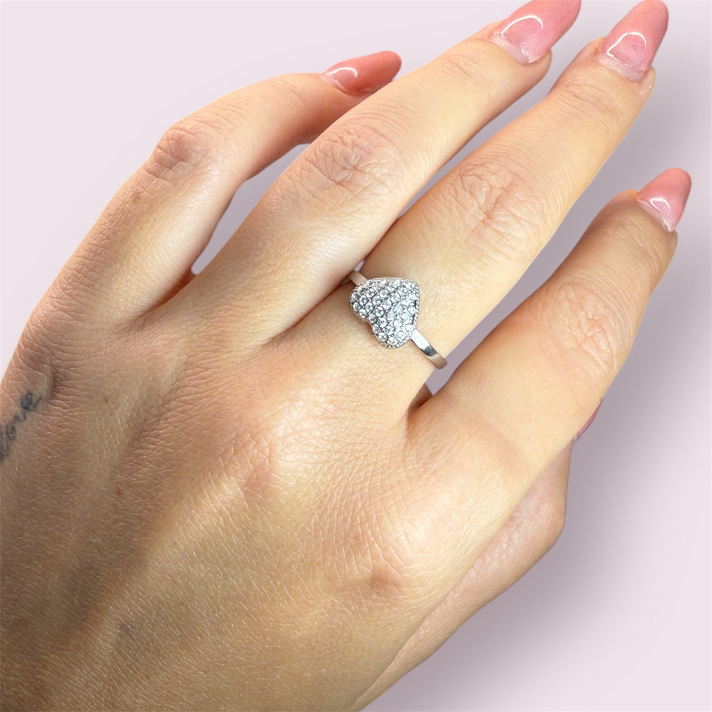Anello Heart Zirconi