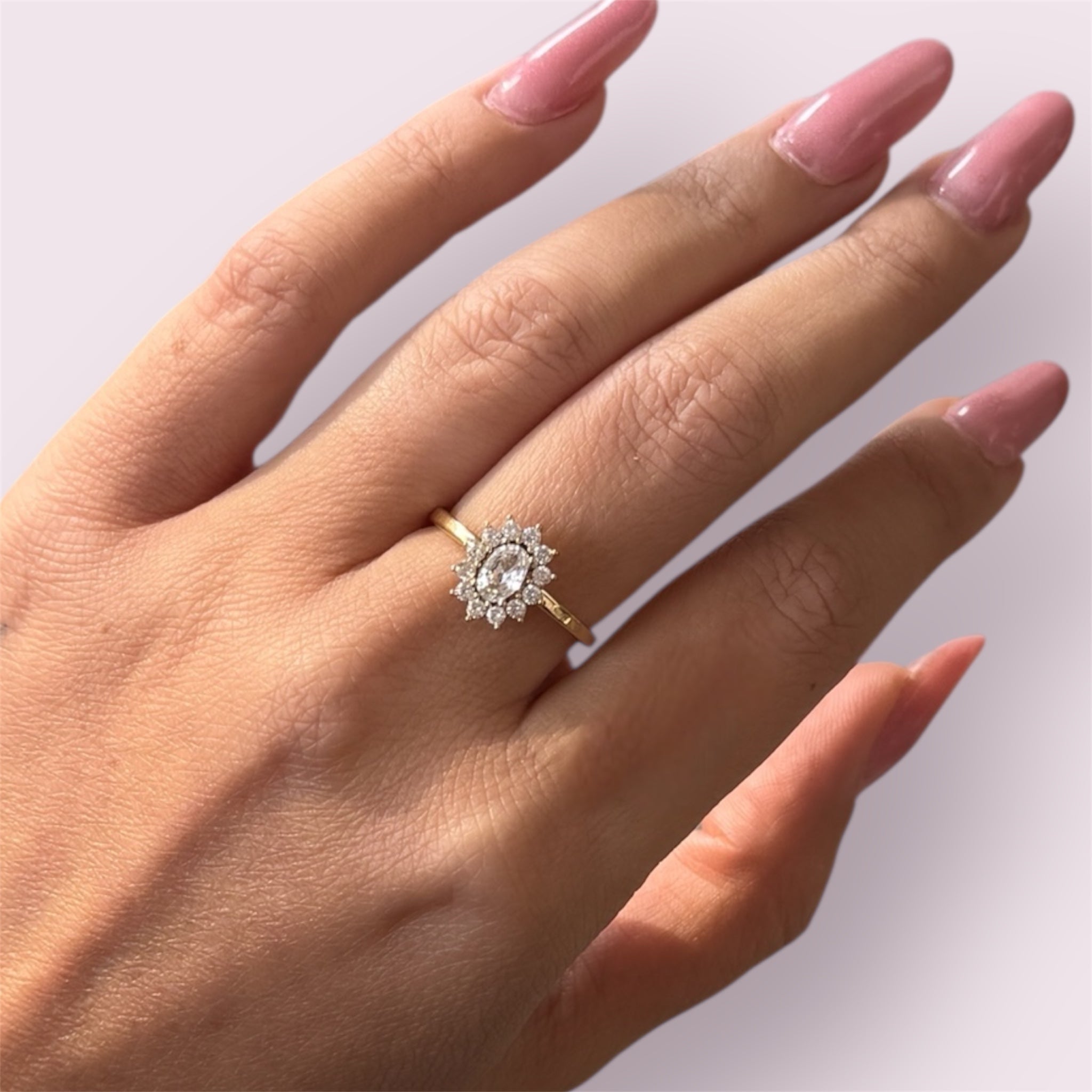 Anello Kate Diamond Gold